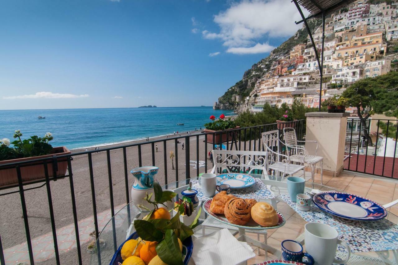 Вилла Casa Il Capriccio, Spiaggia Grande Позитано Экстерьер фото